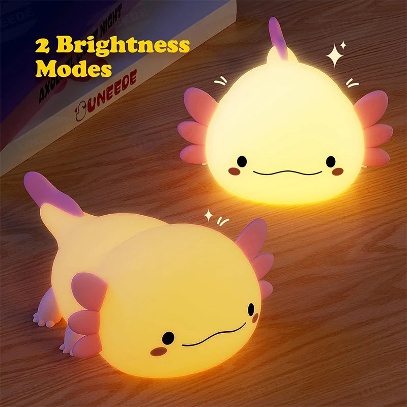 Squishy Axolotl Night-Light